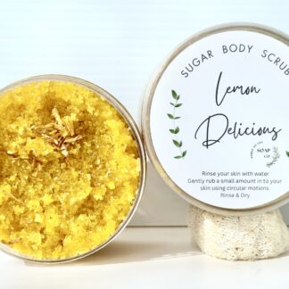 Sugar Body Scrub 
Lemon Delicious